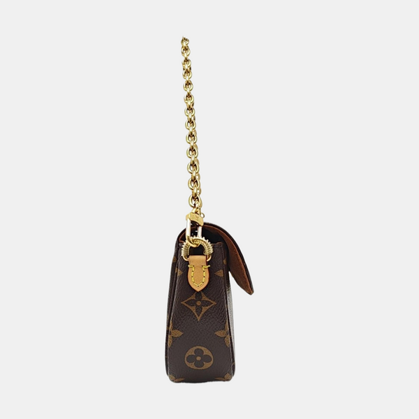 IVY Monogram Coated Canvas Brown