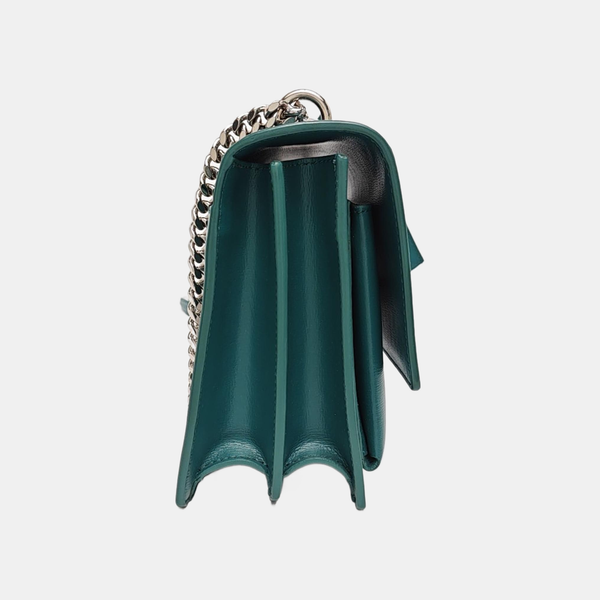 SUNSET Medium Calfskin Green