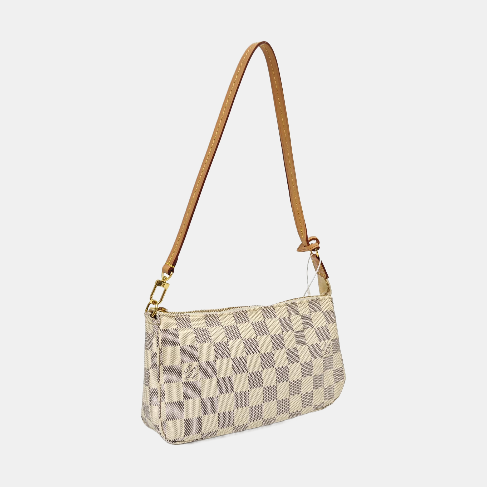 ACCESSOIRES GM Damier Azur Coated Canvas White