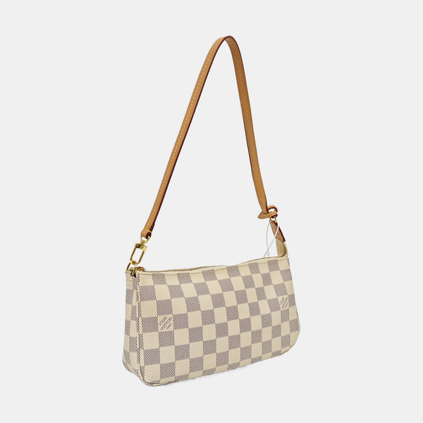 ACCESSOIRES GM Damier Azur Coated Canvas White