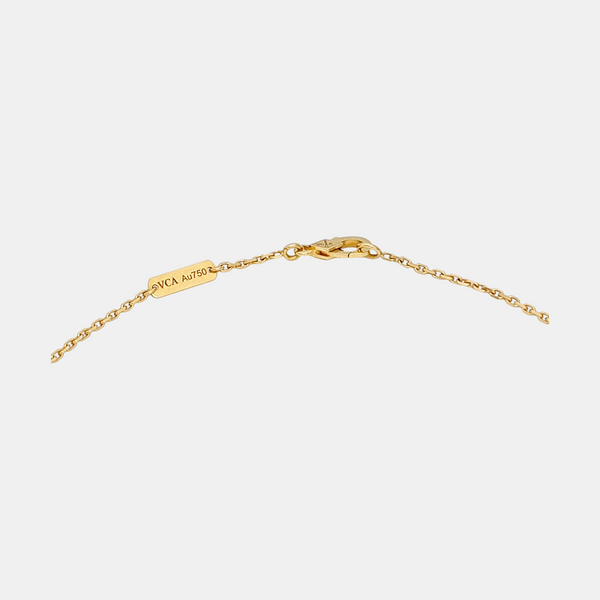 Vintage Alhambra 18k Gold Necklace