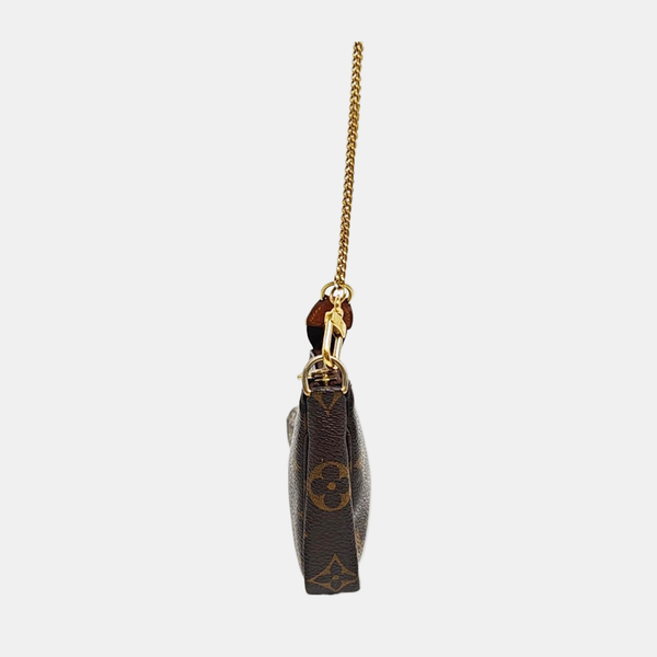 ACCESSOIRES Mini Monogram Coated Canvas Brown