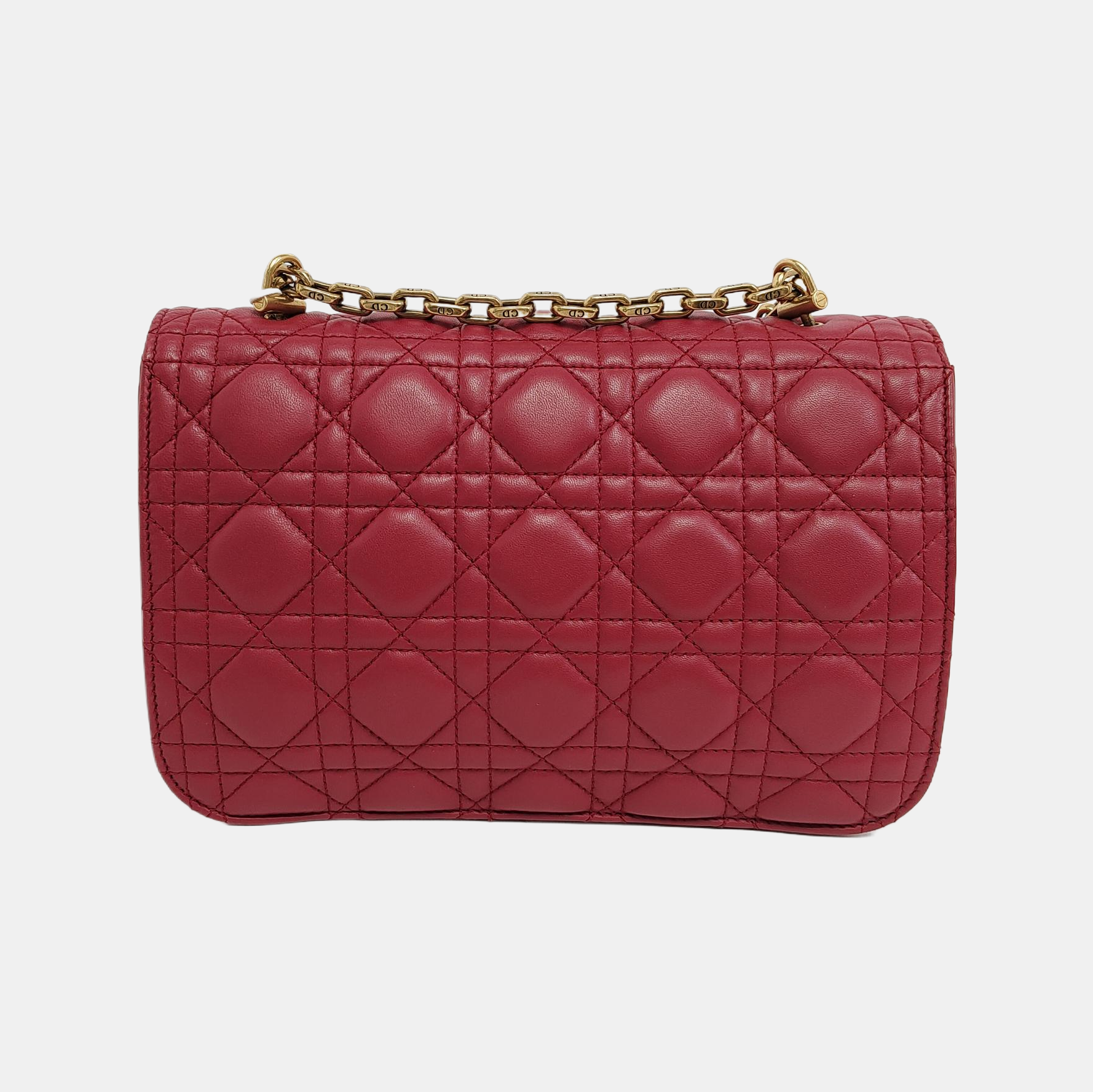 Dioraddict Cannage Lambskin Red