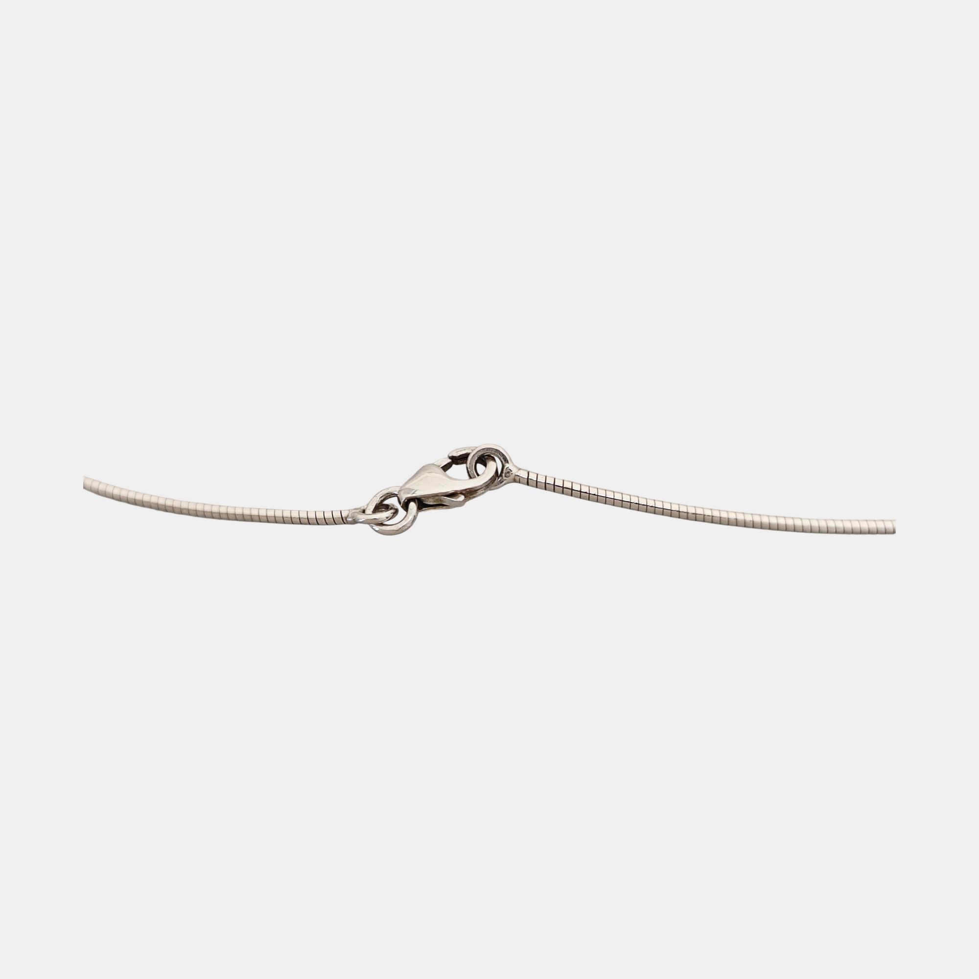Chaine D'ancre Metal Silver Necklace