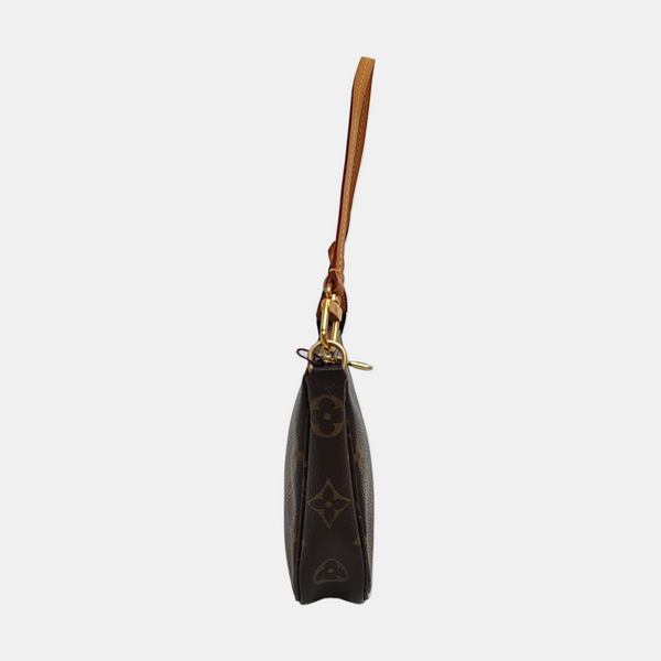 ACCESSOIRES Monogram Coated Canvas Brown