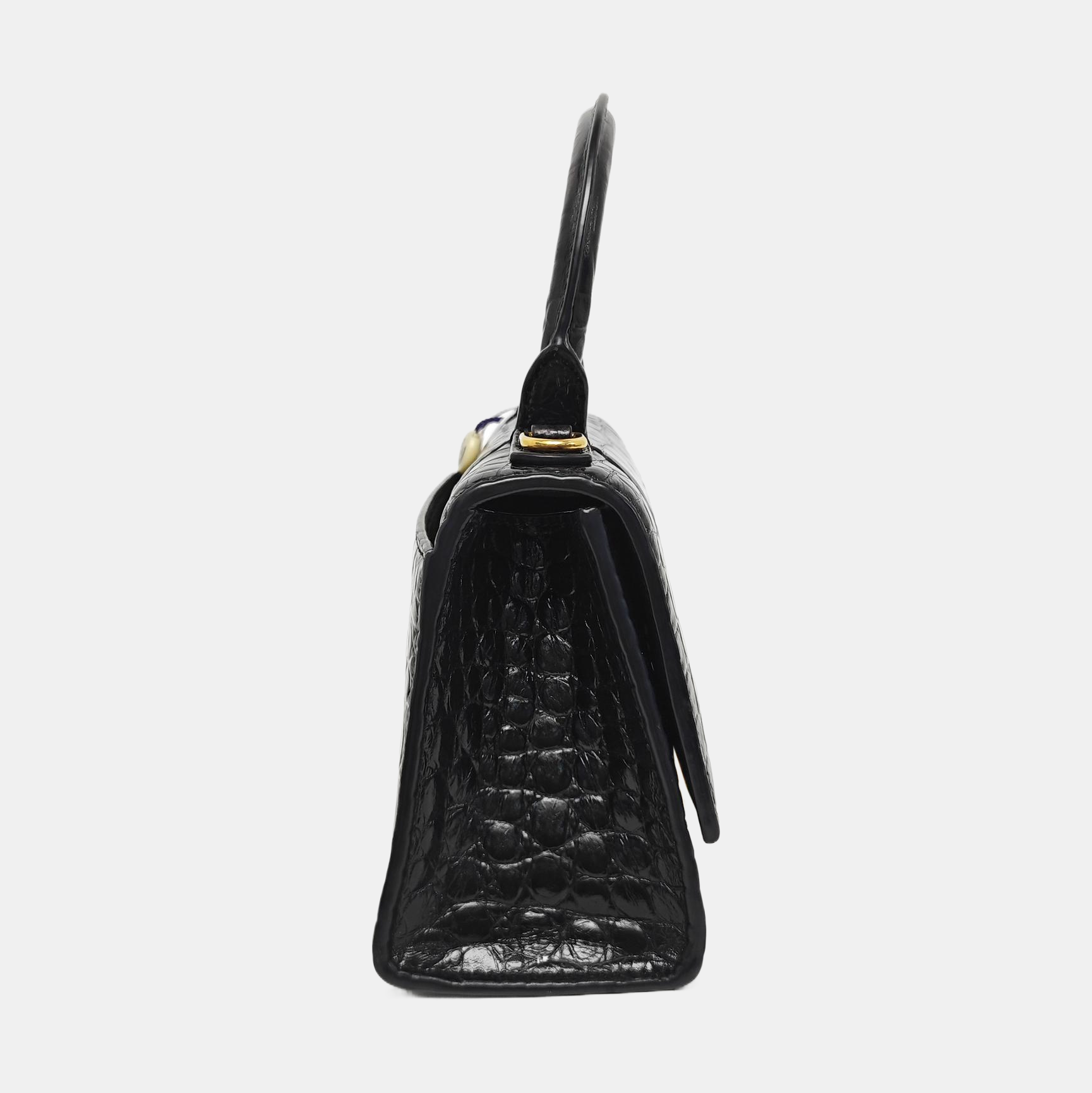 Hourglass XS Calfskin Black