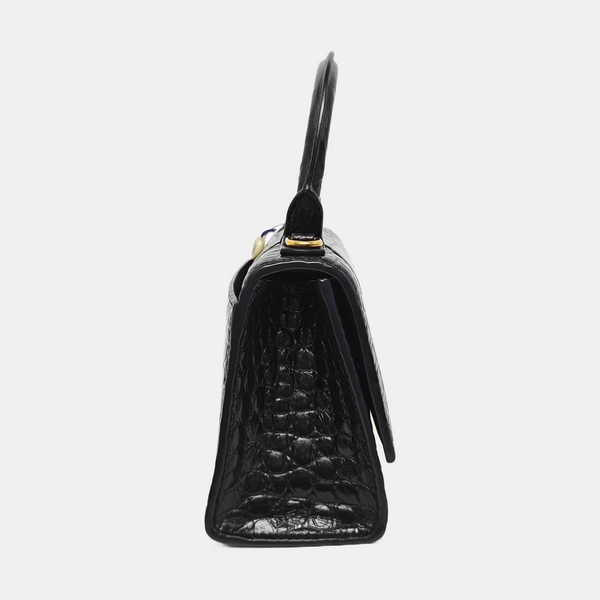 Hourglass XS Calfskin Black