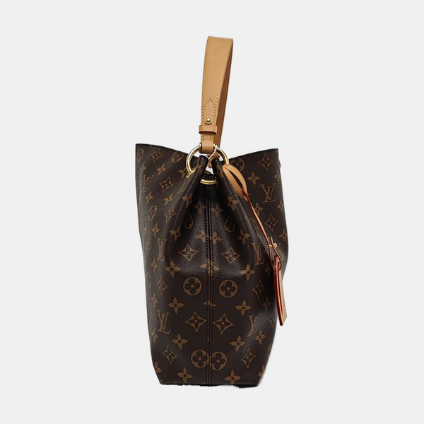 GRACEFUL TPM Monogram Coated Canvas Brown