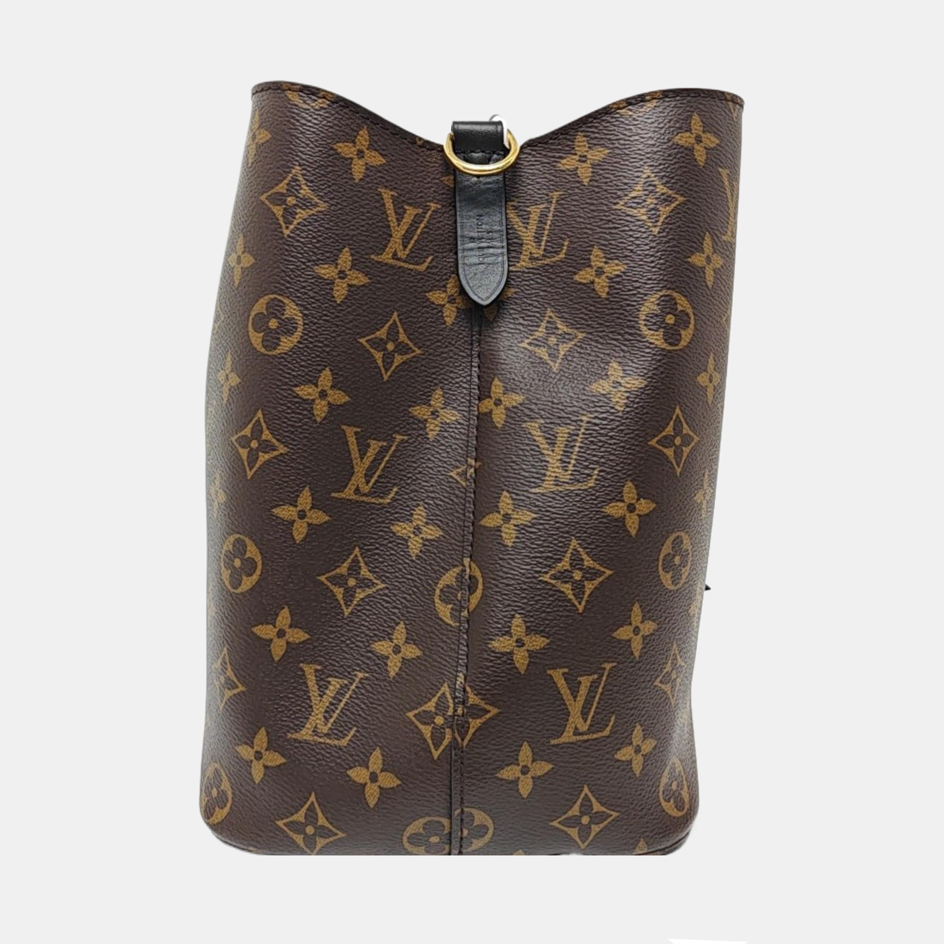NÉONOÉ MM Monogram Coated Canvas Brown