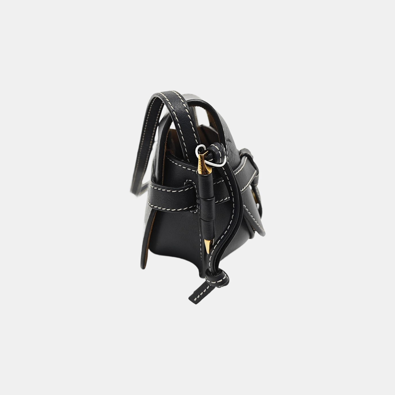 Gate Mini Calfskin Black