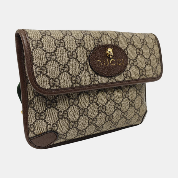 Neo Vintage Monogram Coated Canvas Beige