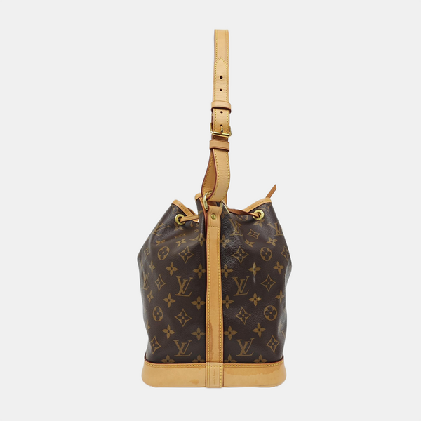 NOÉ MM Monogram Coated Canvas Brown