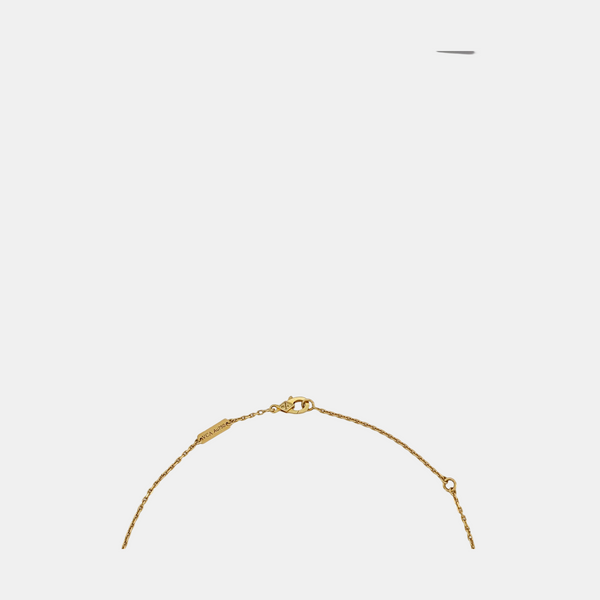 Vintage Alhambra 18k Gold Necklace