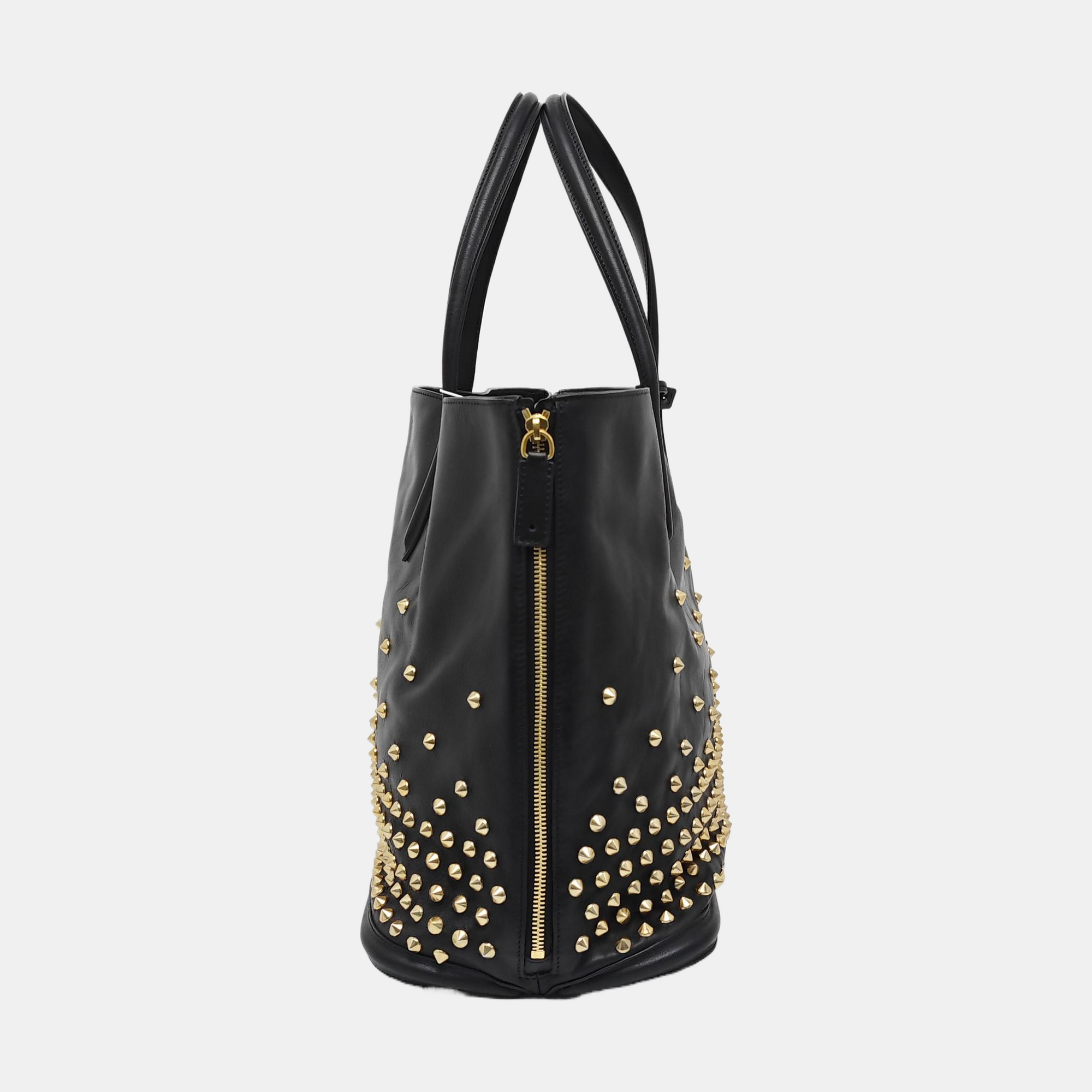 Calfskin Tote Bag Black
