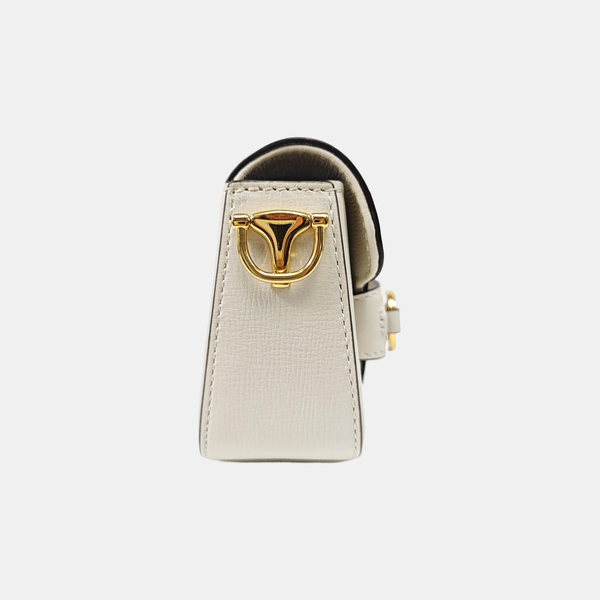 Horsebit 1955 Mini Calfskin White
