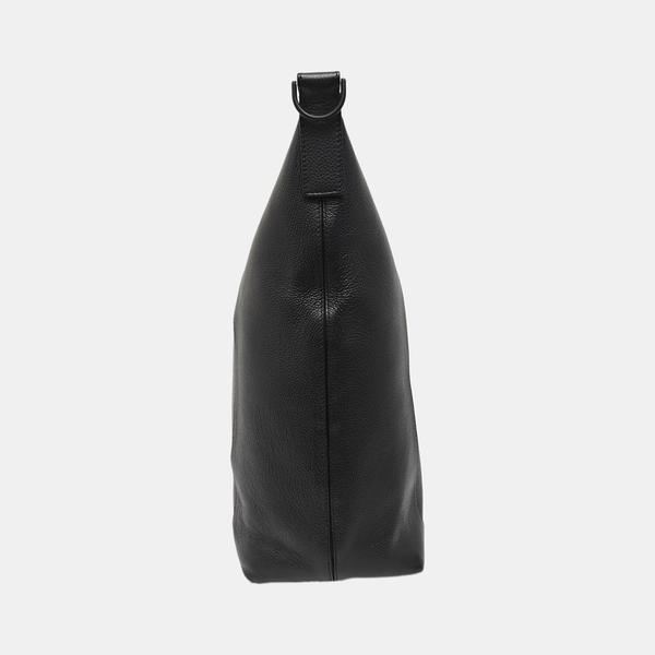 Hourglass M Calfskin Black