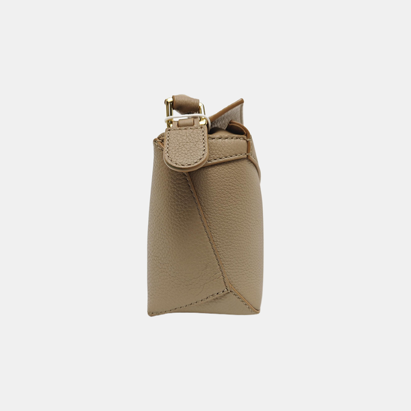 Puzzle Mini Calfskin Beige