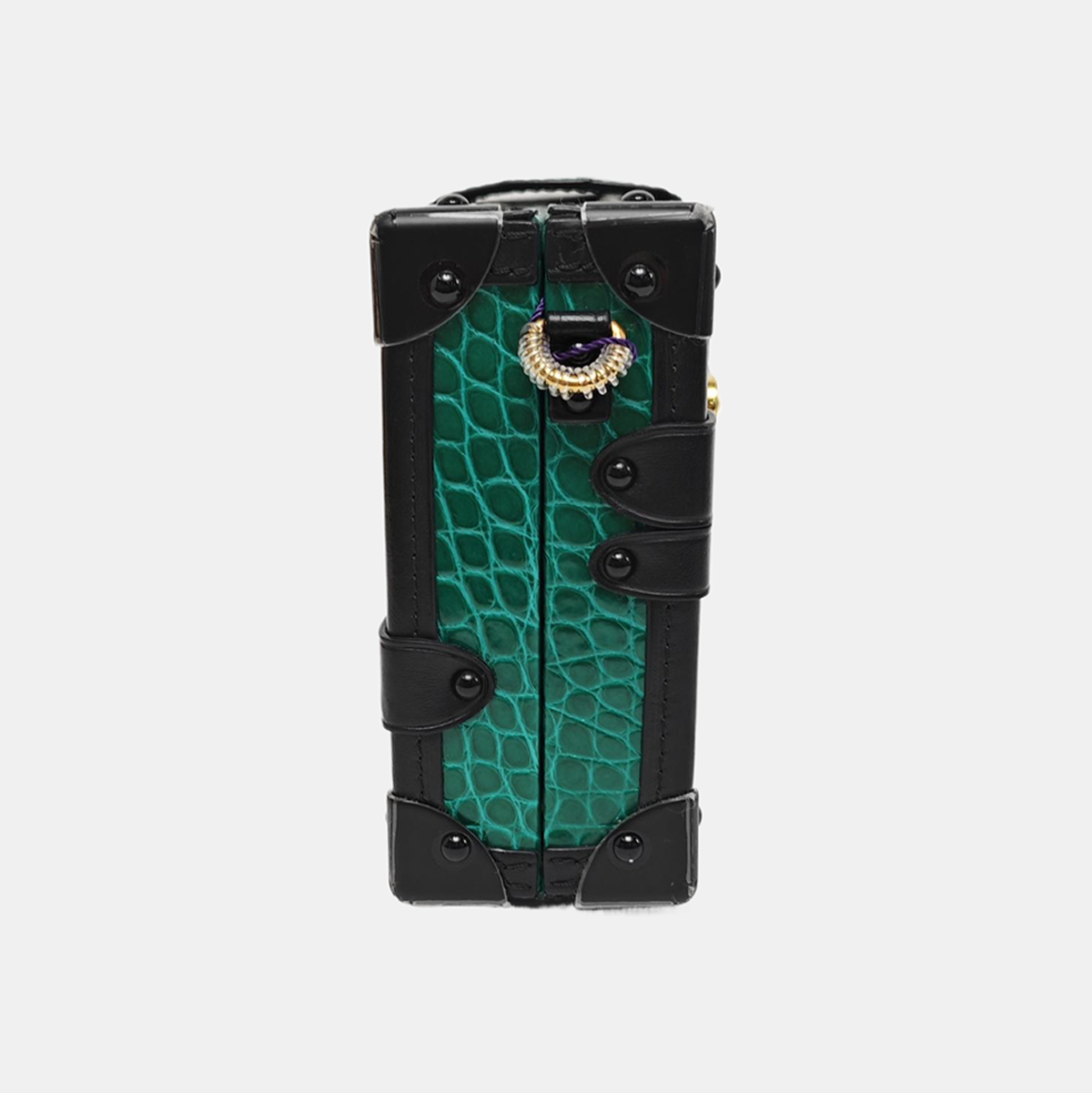 PETITE MALLE Crocodile Green