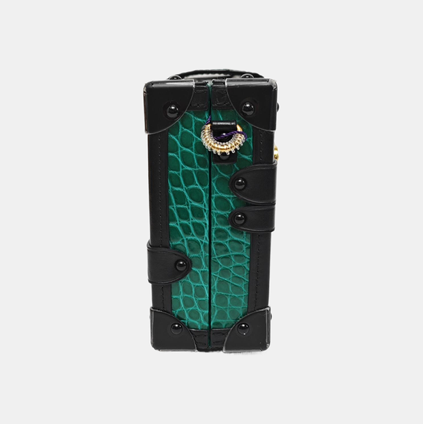 PETITE MALLE Crocodile Green