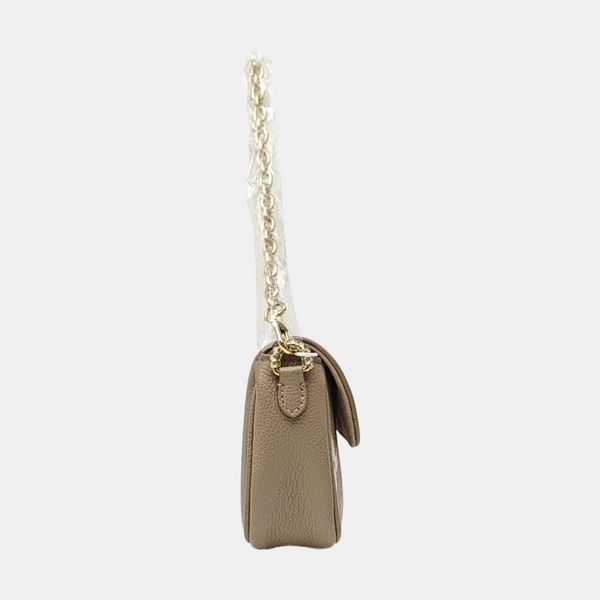 IVY Monogram Calfskin Gray