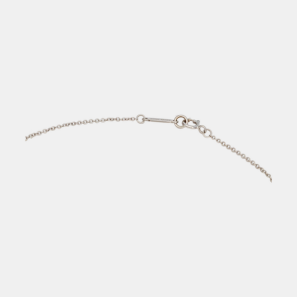Atlas 18k White Gold Silver Necklace