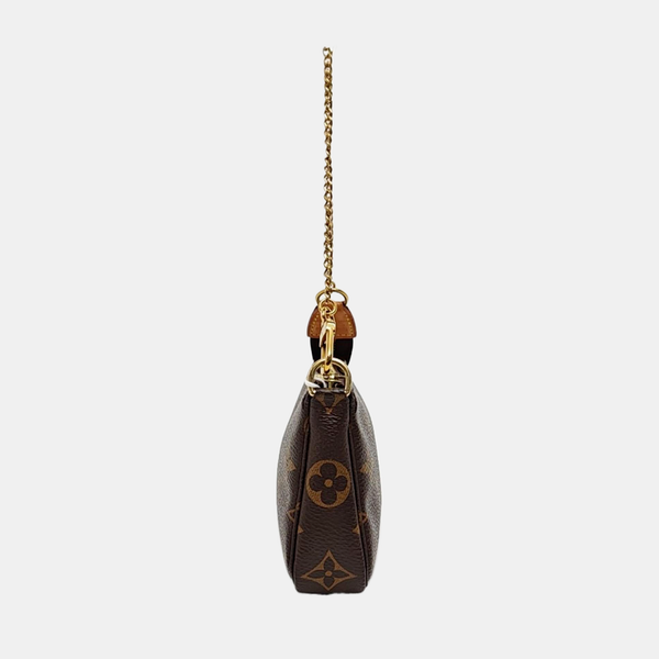 ACCESSOIRES Mini Monogram Coated Canvas Brown