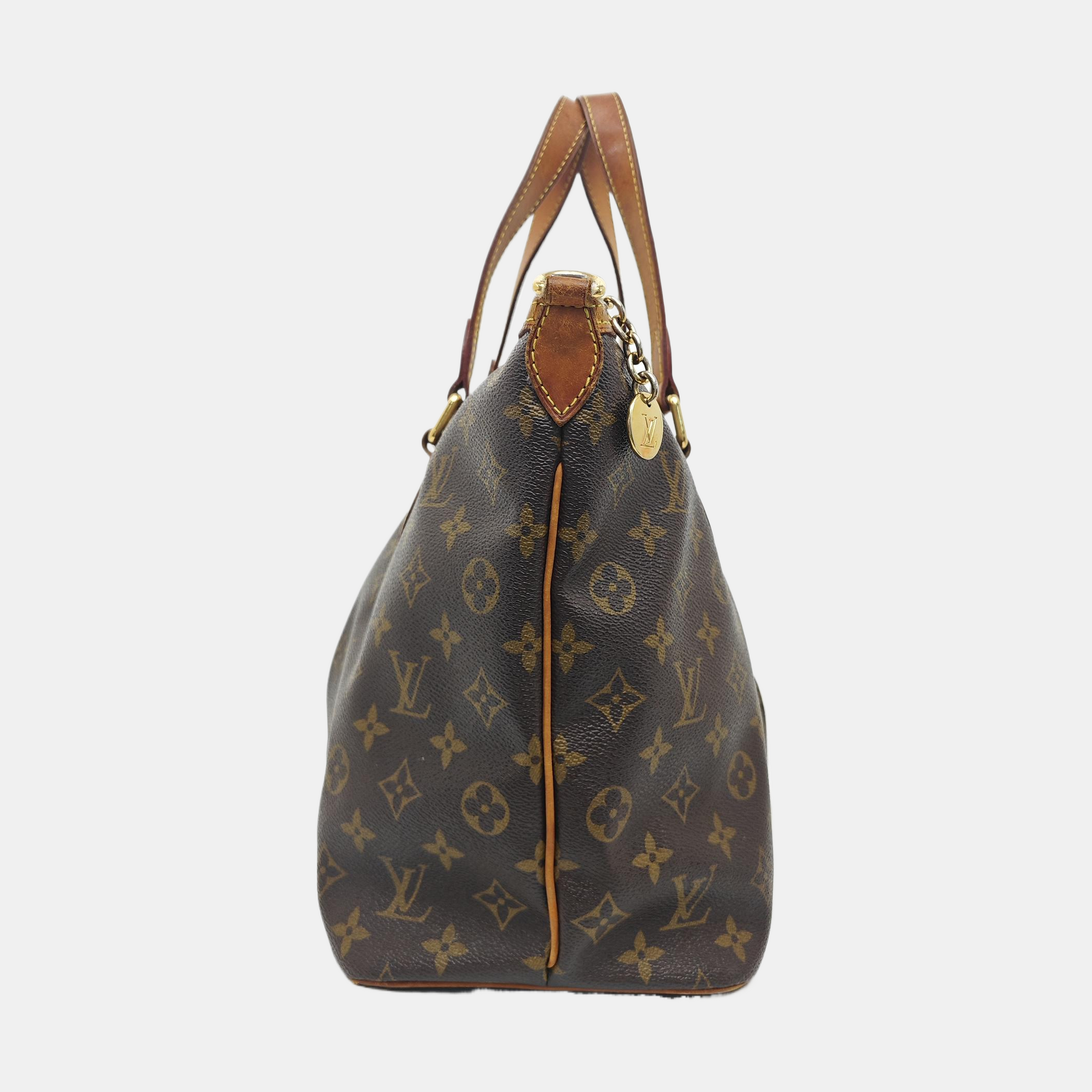 PALERMO PM Monogram Coated Canvas Brown