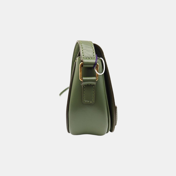 CRÉCY Small Calfskin Green
