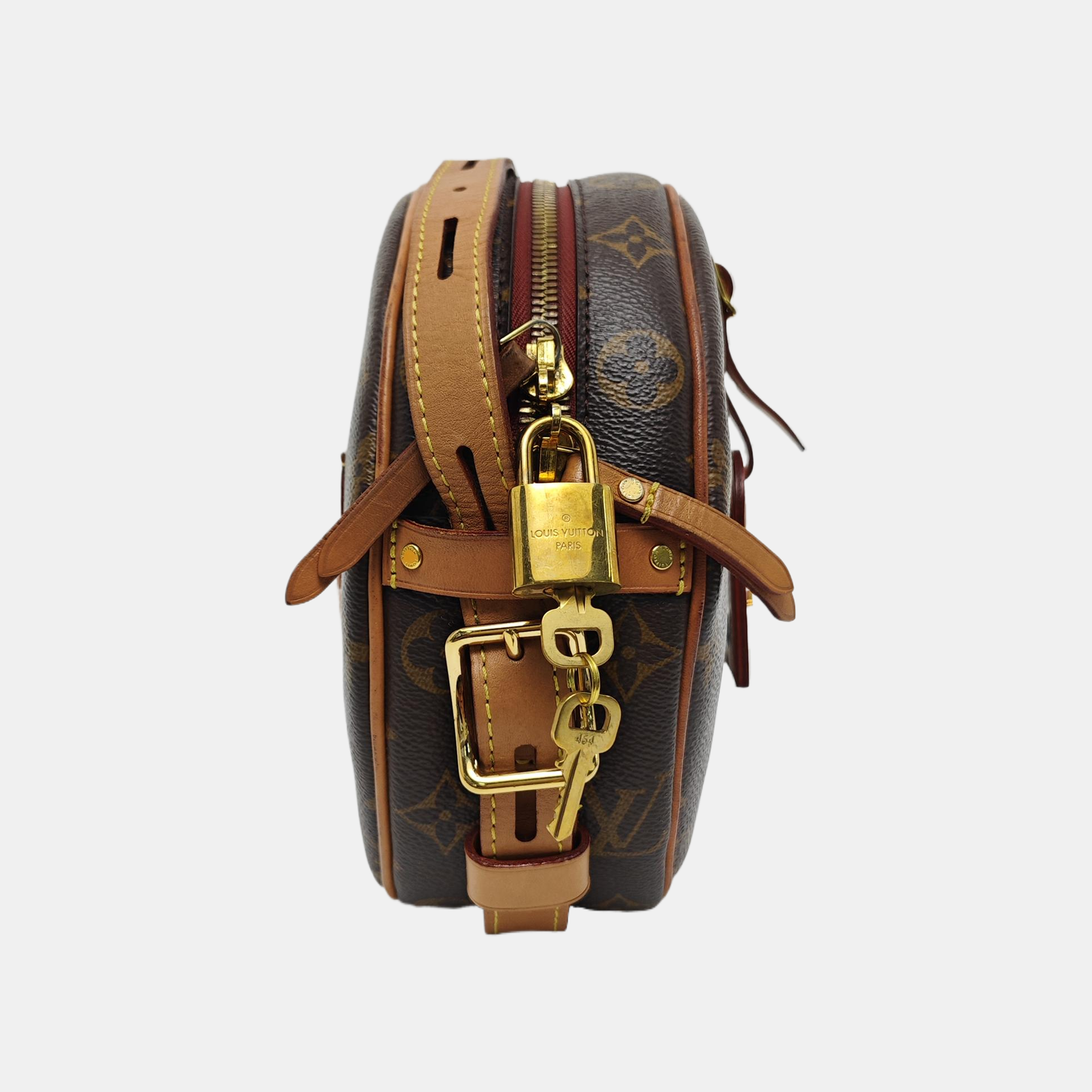 BOITE CHAPEAU MM Monogram Coated Canvas Brown