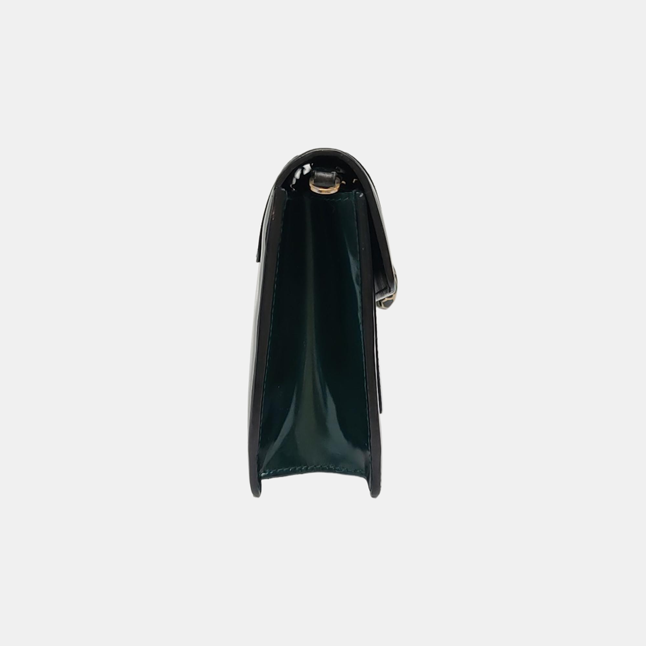 SERPENTI FOREVER Patent Leather Green
