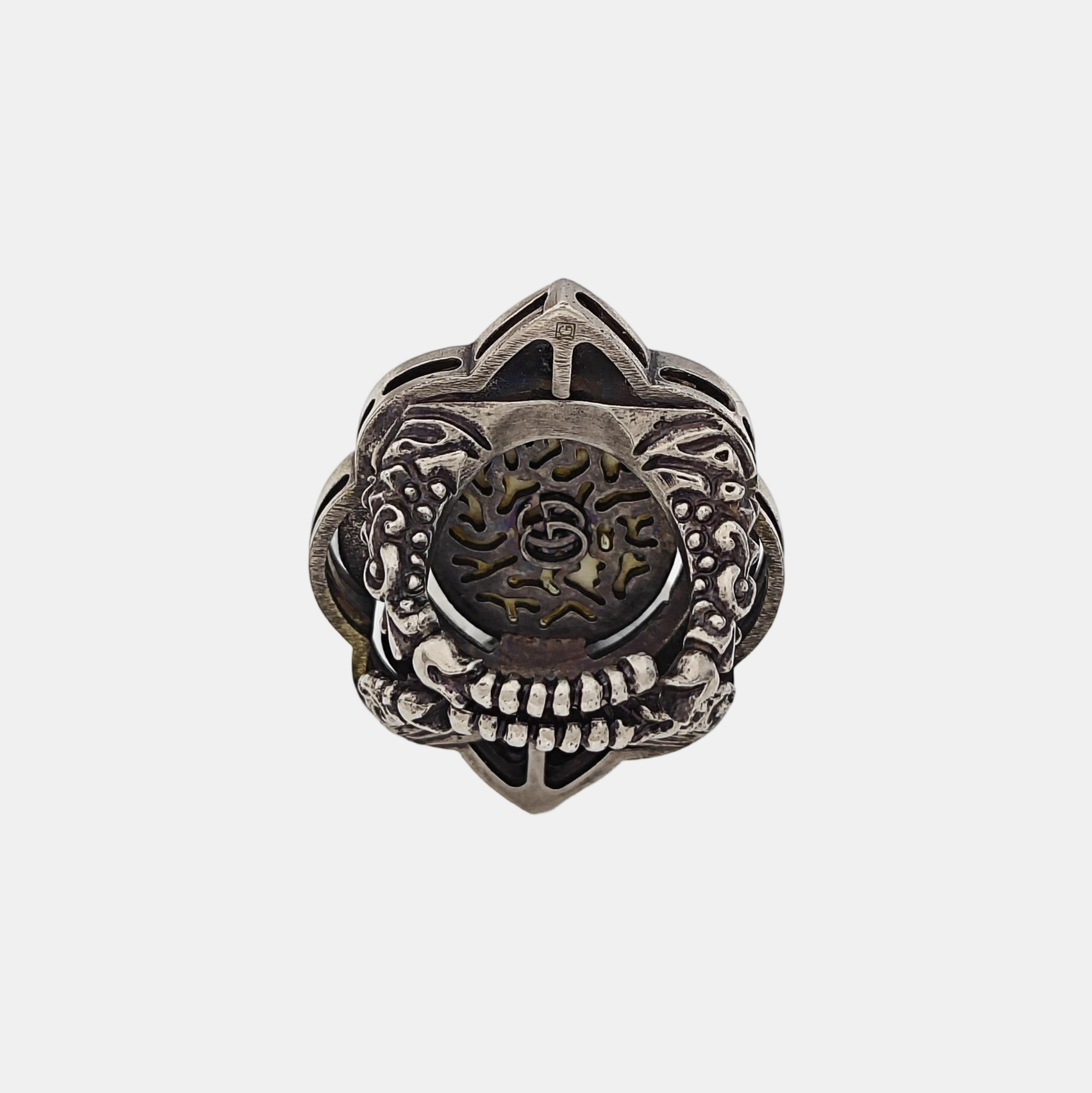 Metal Silver Ring EU 46
