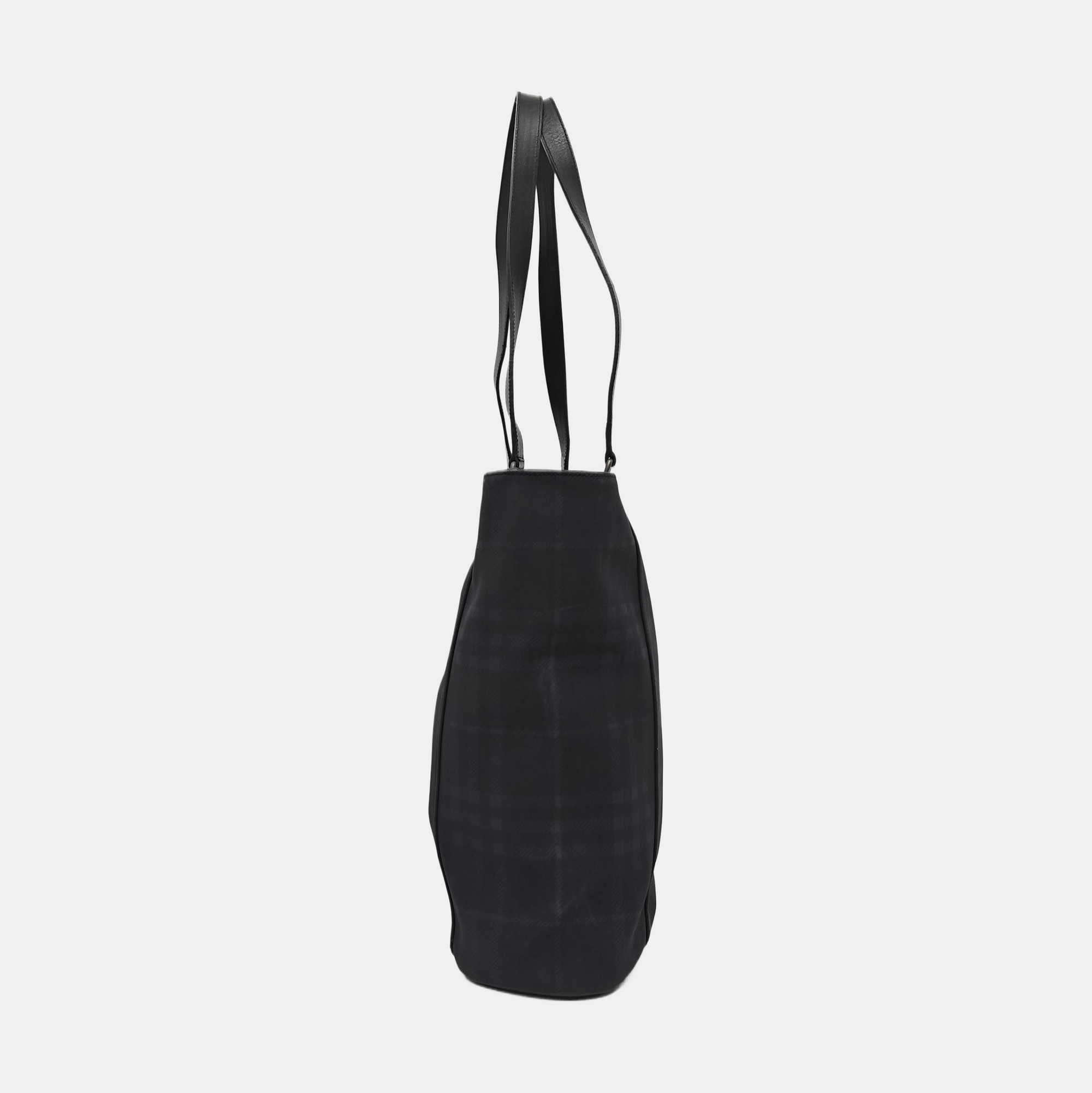 Special Material Top Handle Bag Black