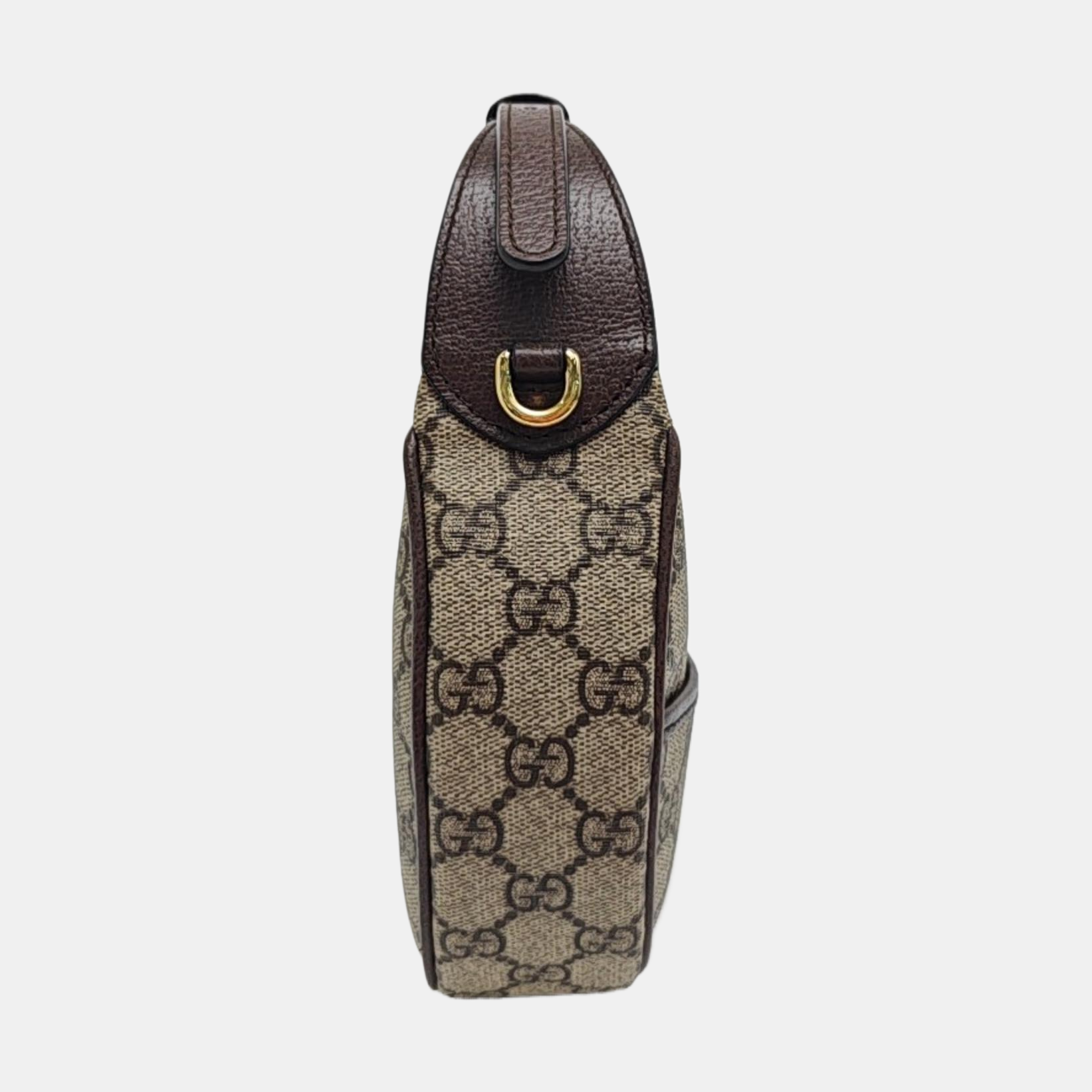 Retro Mini Monogram Coated Canvas Brown