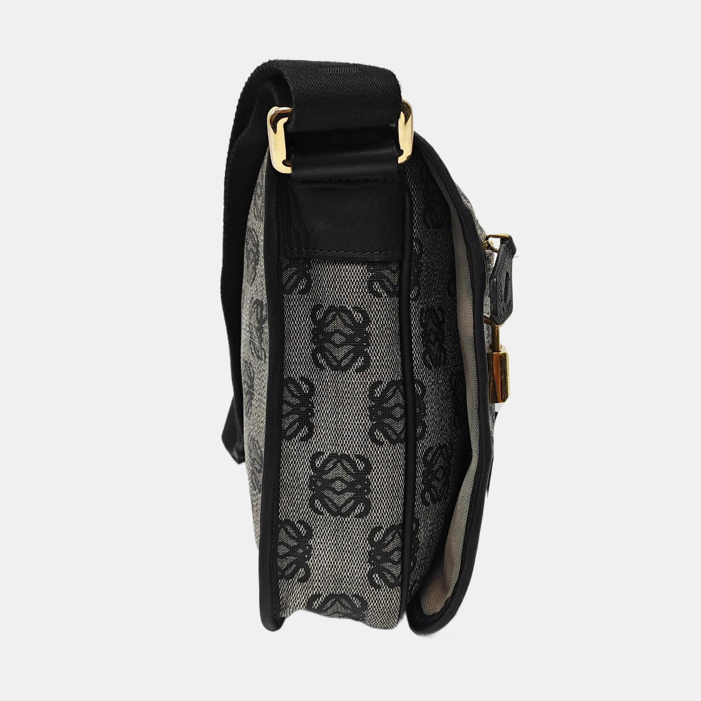 Monogram Coated Canvas Gray