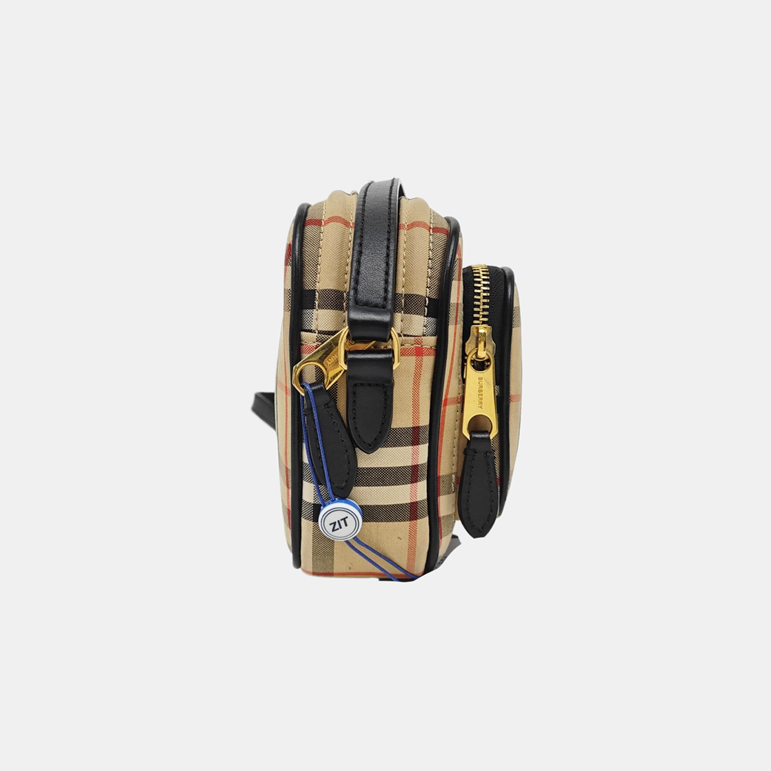 Fabric Shoulder Bag Brown