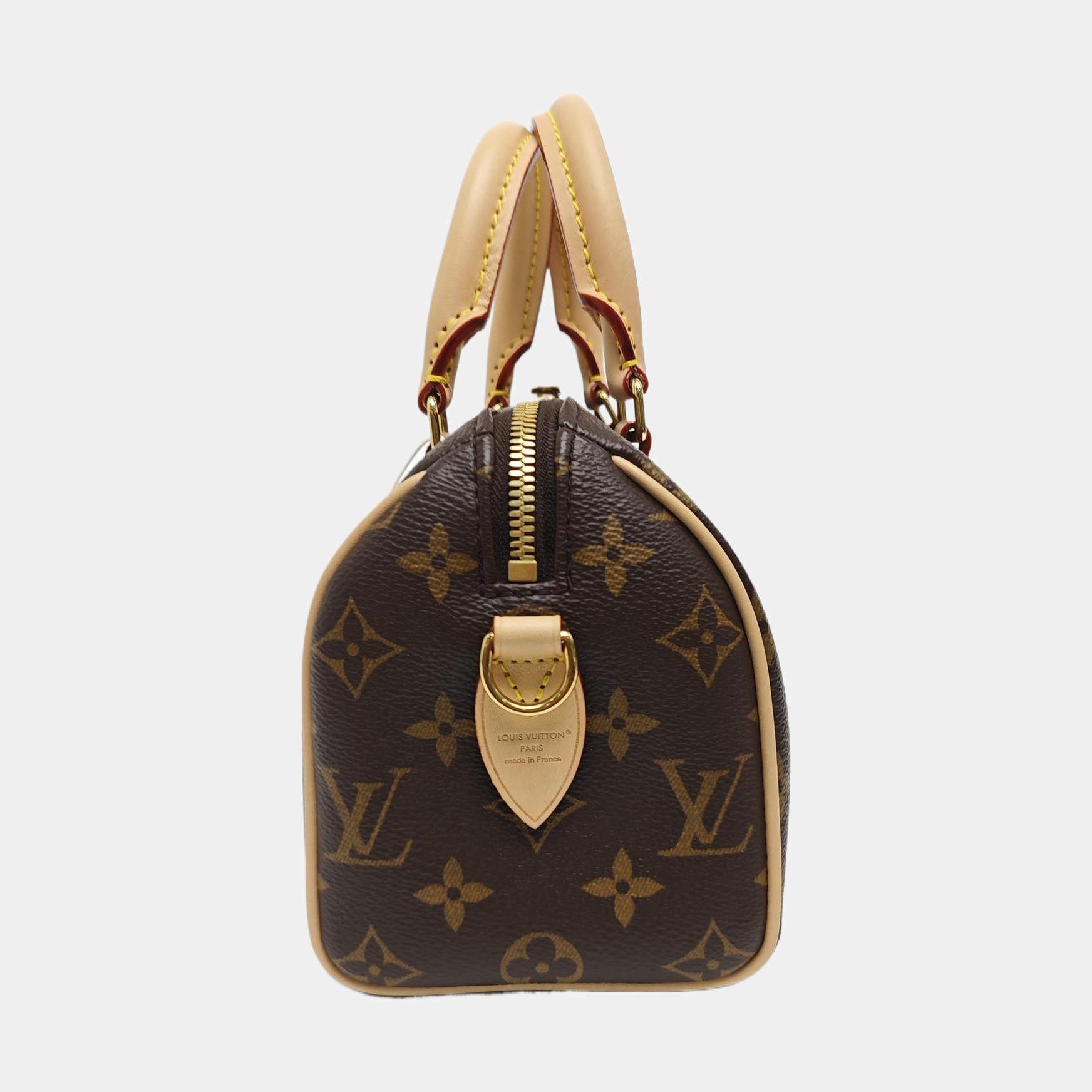SPEEDY 20 Monogram Coated Canvas Brown