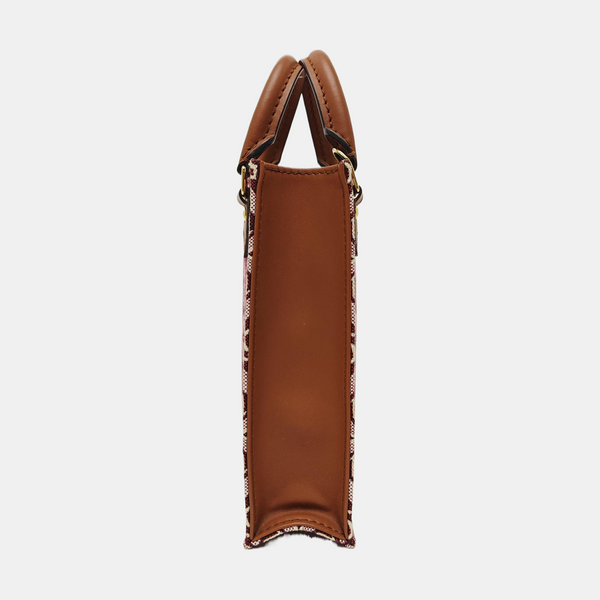 SAC PLAT Mini Fabric Red