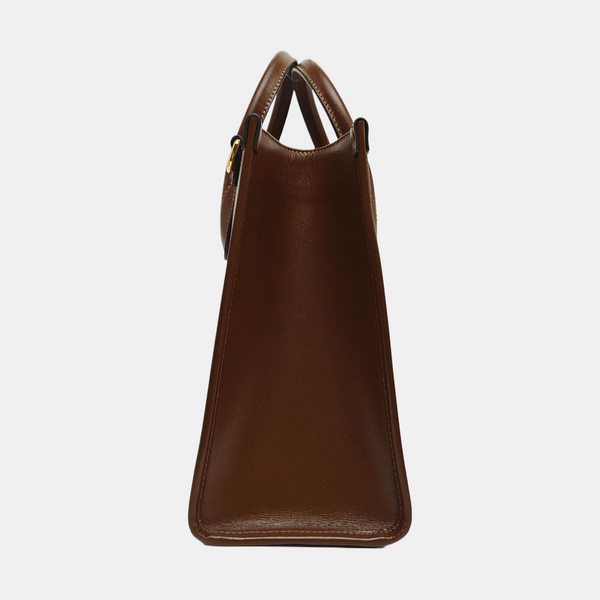 Retro Small Monogram Coated Canvas Brown