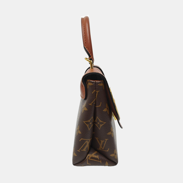 LOCKY BB Monogram Coated Canvas Brown