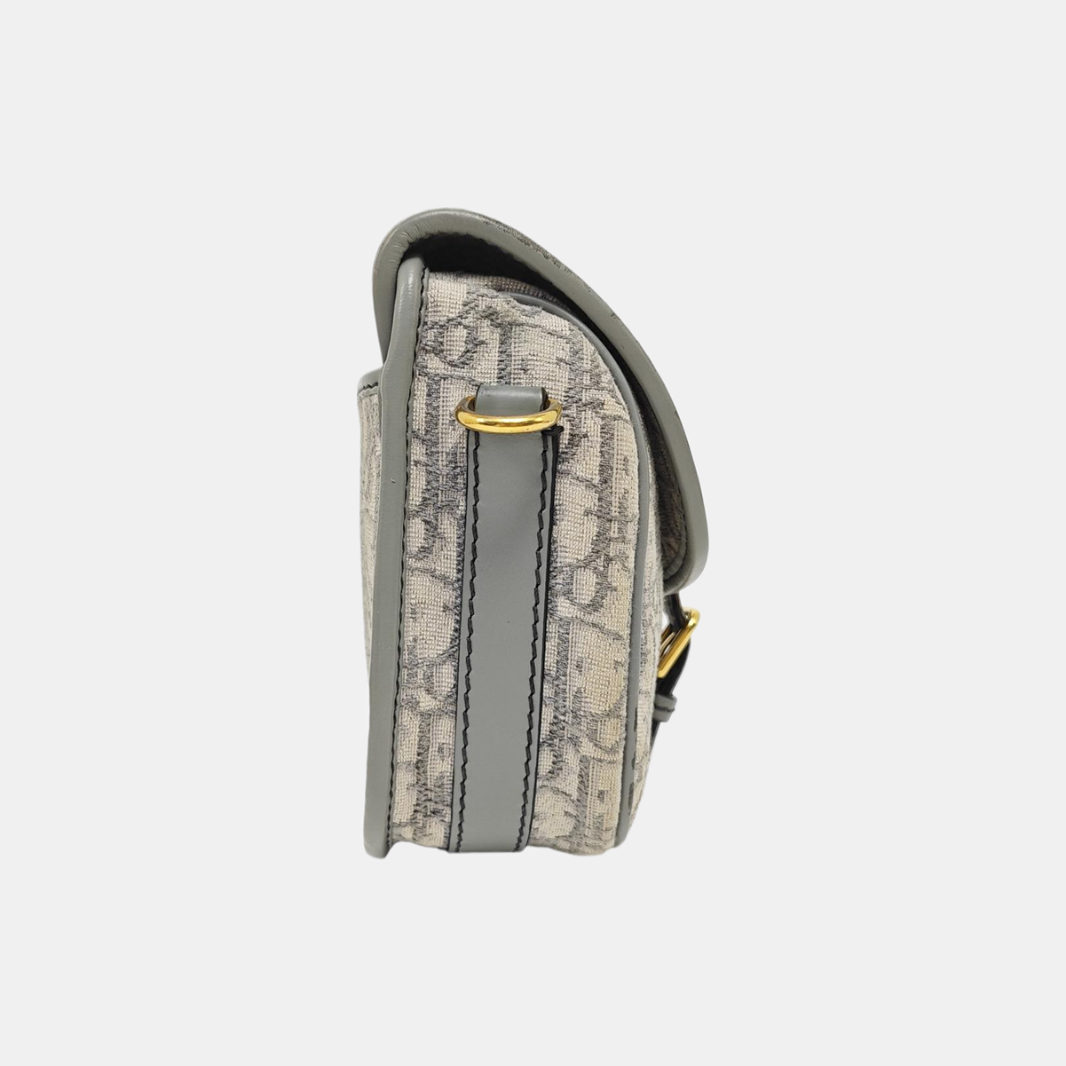 Bobby Medium Oblique Canvas Gray