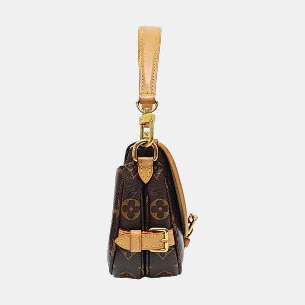 SAUMUR BB Monogram Coated Canvas Brown