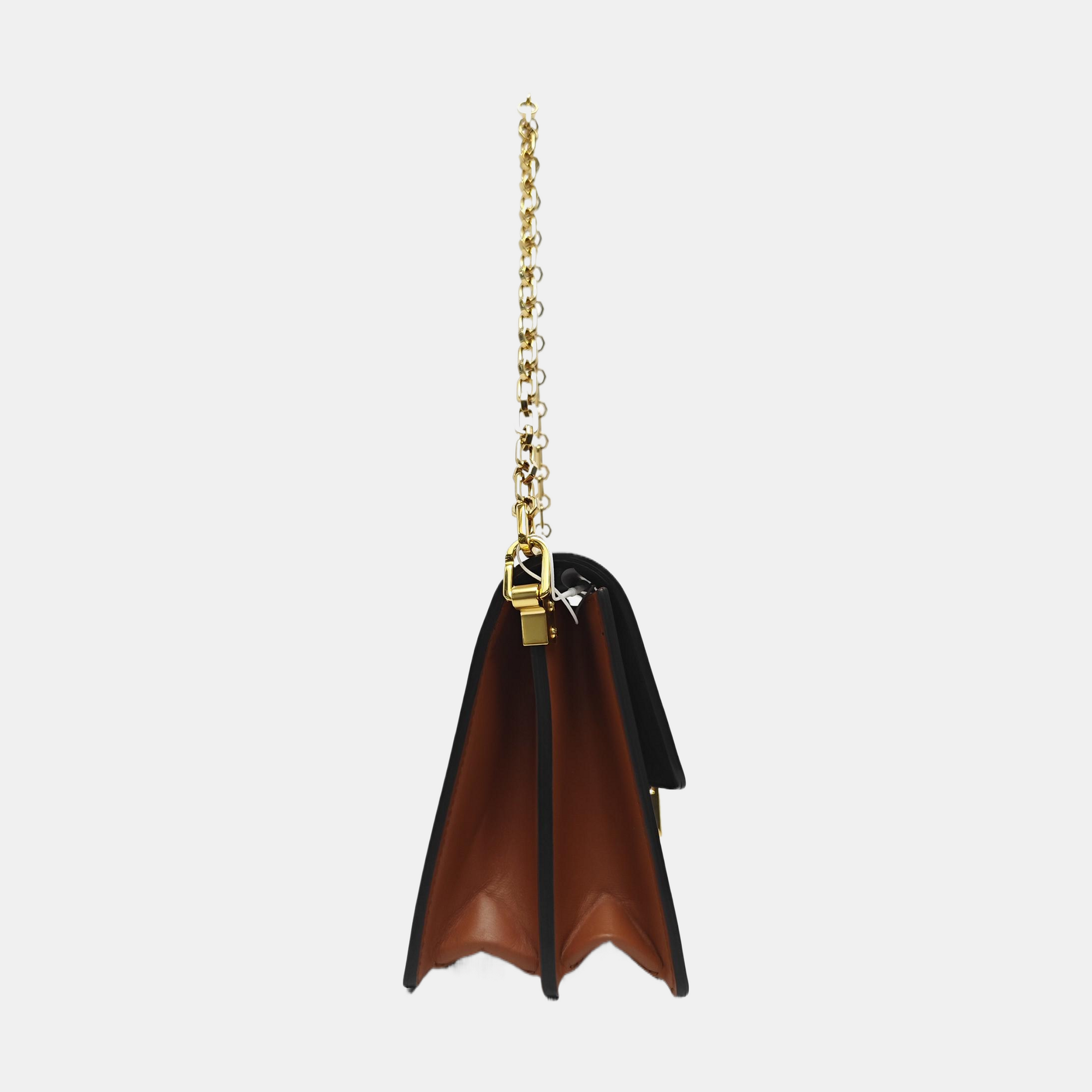 DAUPHINE MM Monogram Coated Canvas Brown
