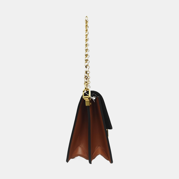 DAUPHINE MM Monogram Coated Canvas Brown