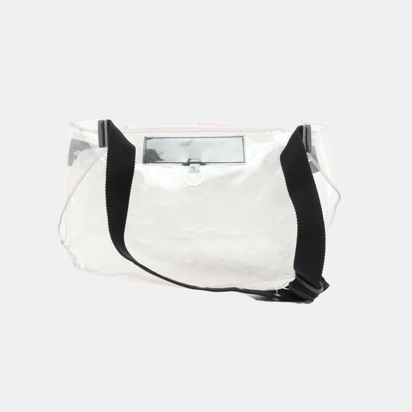 Plastic Belt Bag Clear