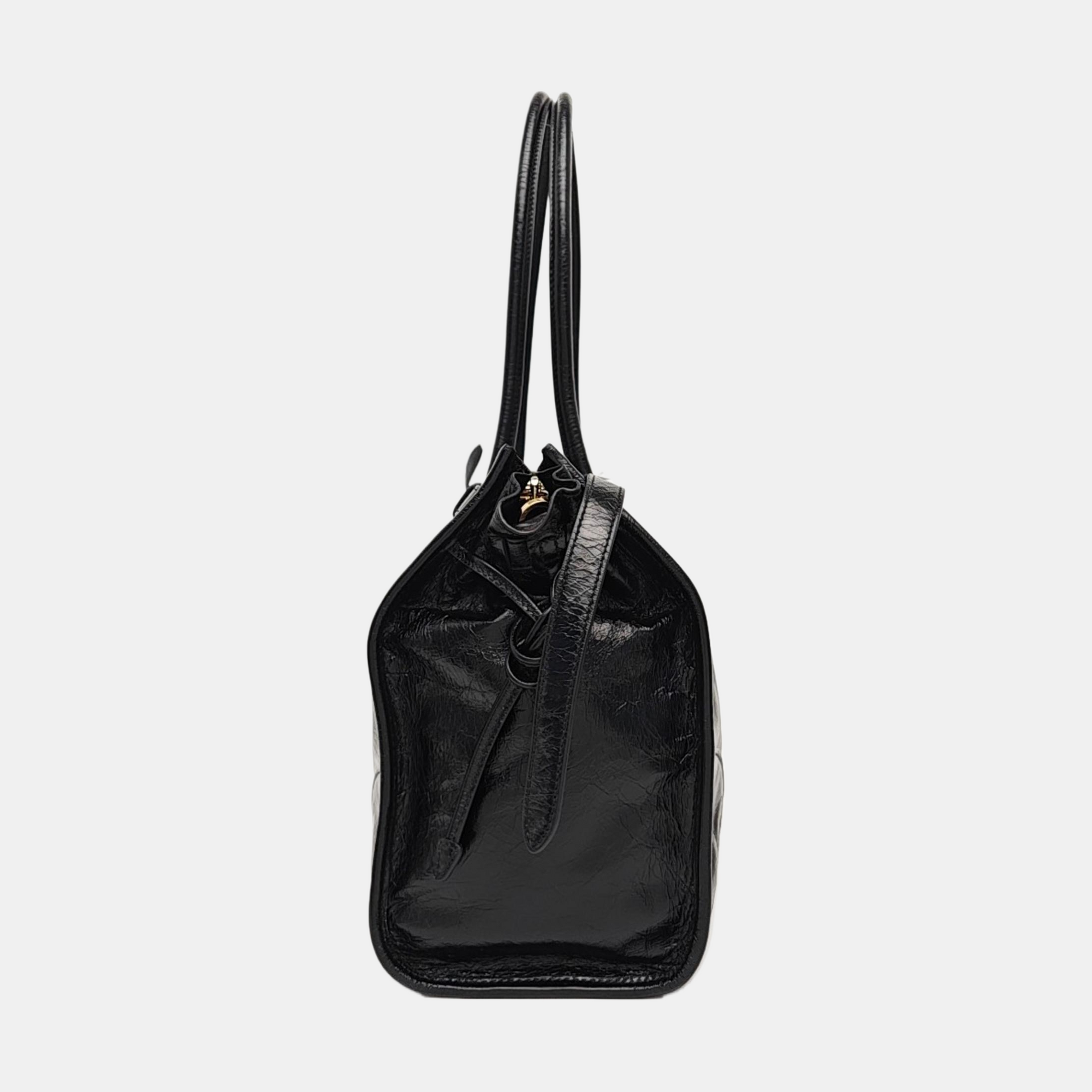 Bonnie Large Calfskin Black