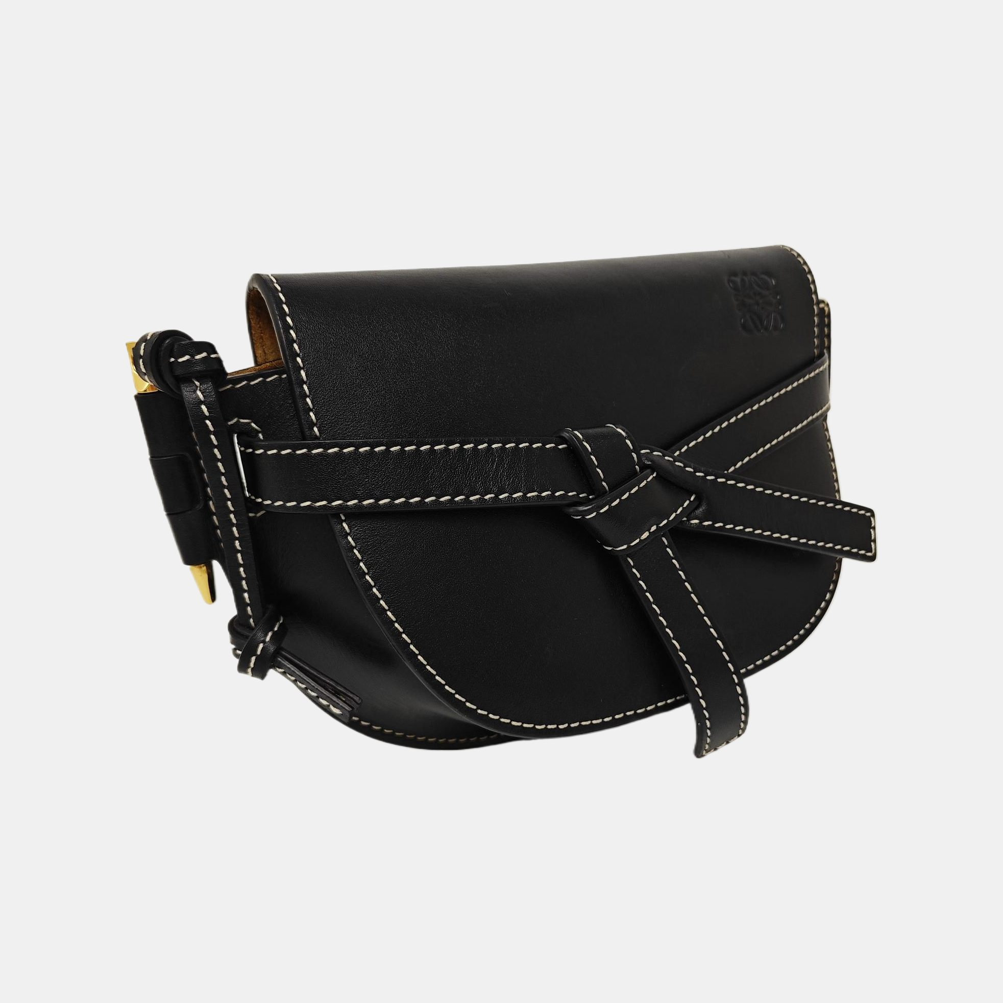Gate Mini Calfskin Black