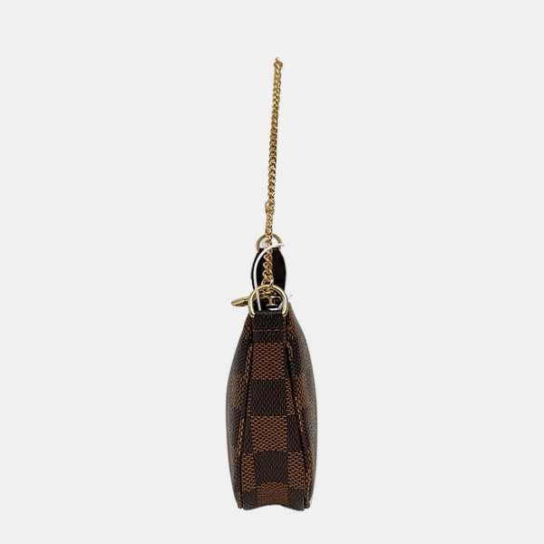 ACCESSOIRES MM Damier Ebene Coated Canvas Brown