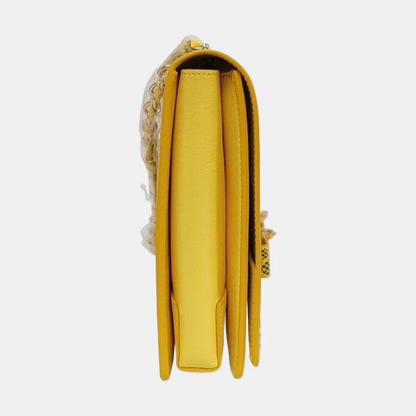 Ginny Calfskin Yellow