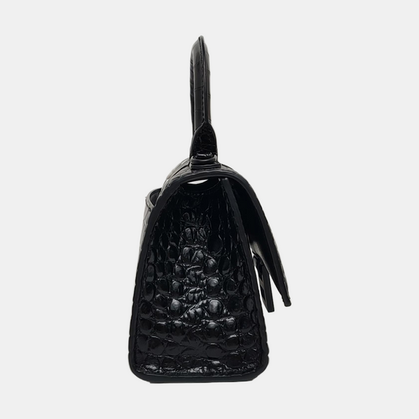 Hourglass XS Calfskin Black