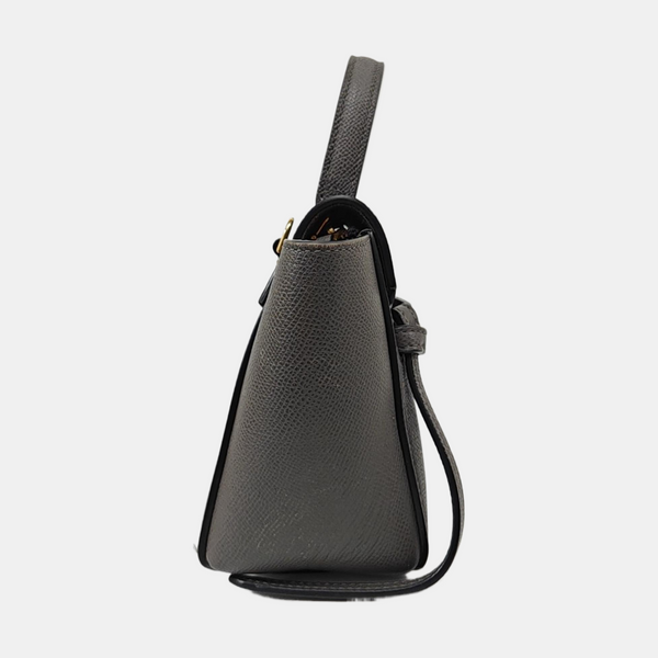 BELT PICO Calfskin Gray